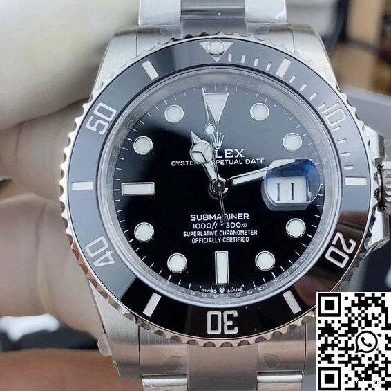 VS Factory Submariner Dial 126610LN-0001 Rolex Black 0323